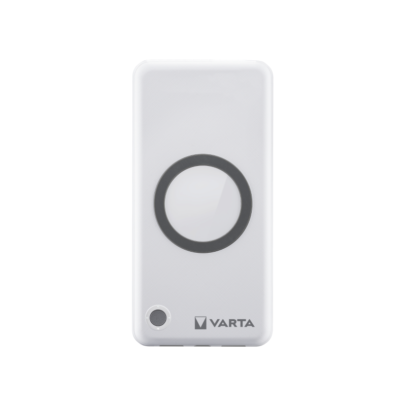 PowerBank Varta Wireless 10000mAh - Blanc photo 1