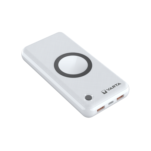 PowerBank sans fil VARTA - Blanc photo 2
