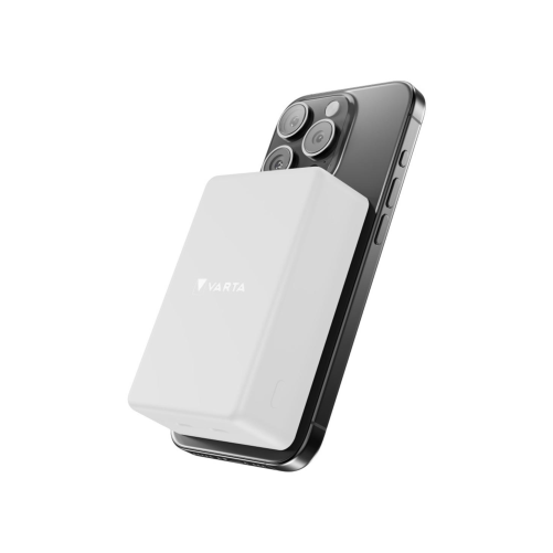 Power Bank VARTA Mag Pro magnétique 10.000mAh - Blanc photo 3