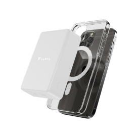 Power Bank VARTA Mag Pro magnétique 10.000mAh - Blanc photo 6