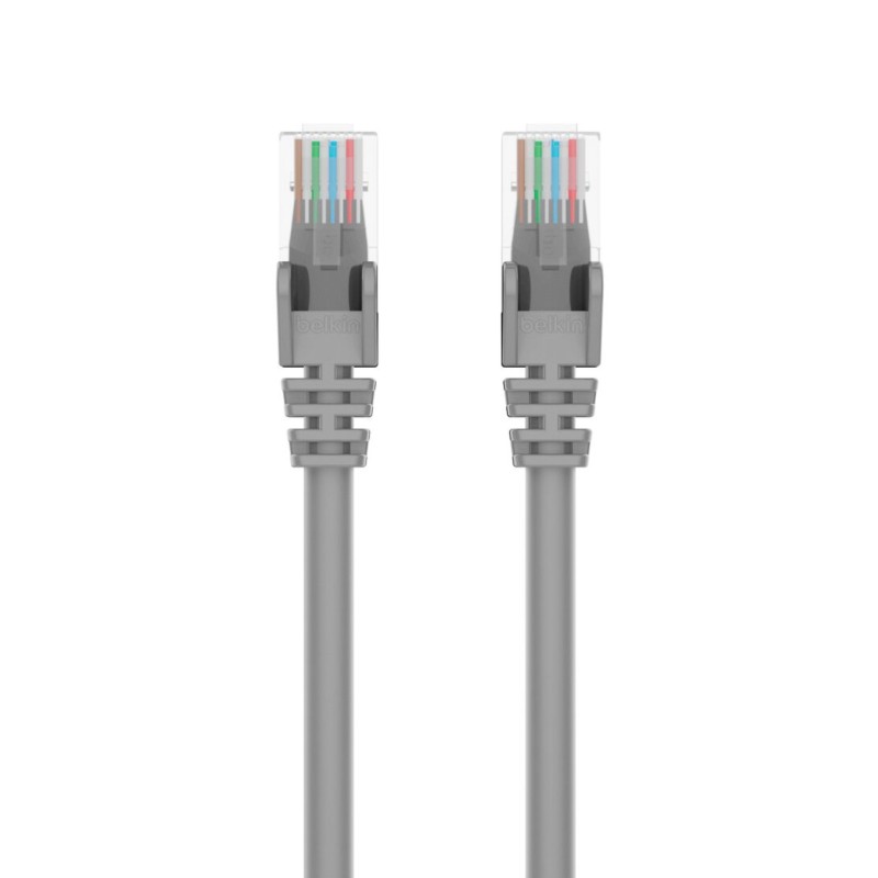 Câble Ethernet CAT6 10 mètres Belkin - Gris photo 1