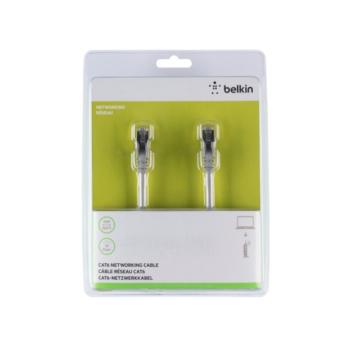 Câble Ethernet Belkin CAT6 15m - Gris photo 4