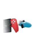 Coque silicone PS5 Portal - Bleu gauche et Rouge droite photo 4