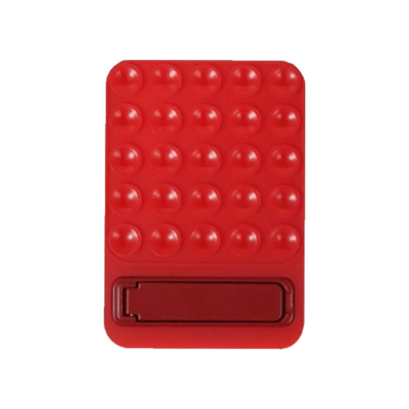 Support ventouse avec support intégré universel - Rouge photo 1