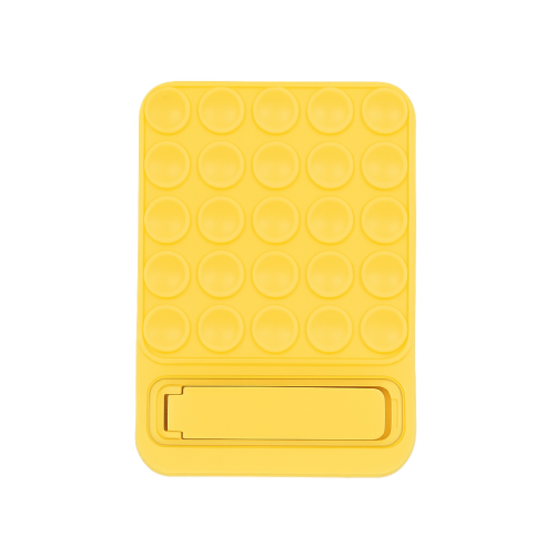 Support ventouse avec support intégré Smartphone universel - Jaune photo 1