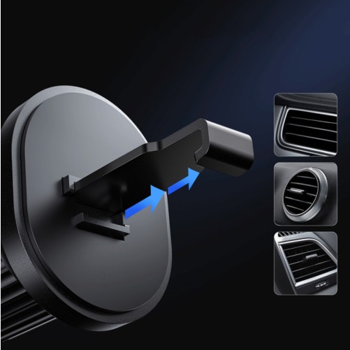 Support voiture magnétique WiWU MagSafe - compatible photo 3