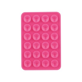 Support téléphone ventouse à coller - Rose Fushia photo 1