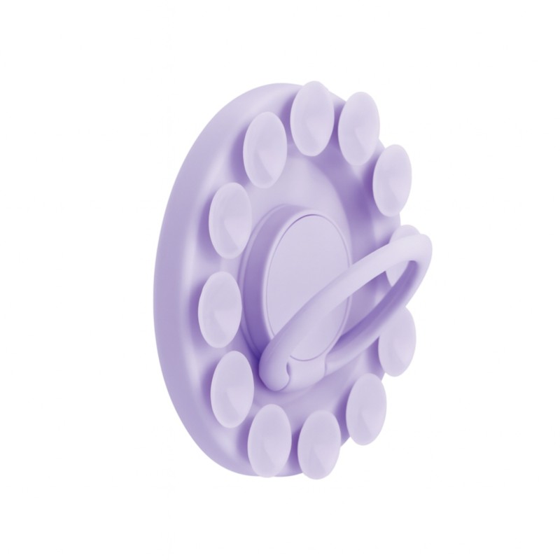 Support bague ventouse MagSafe iPhone MagSafe - Violet photo 1