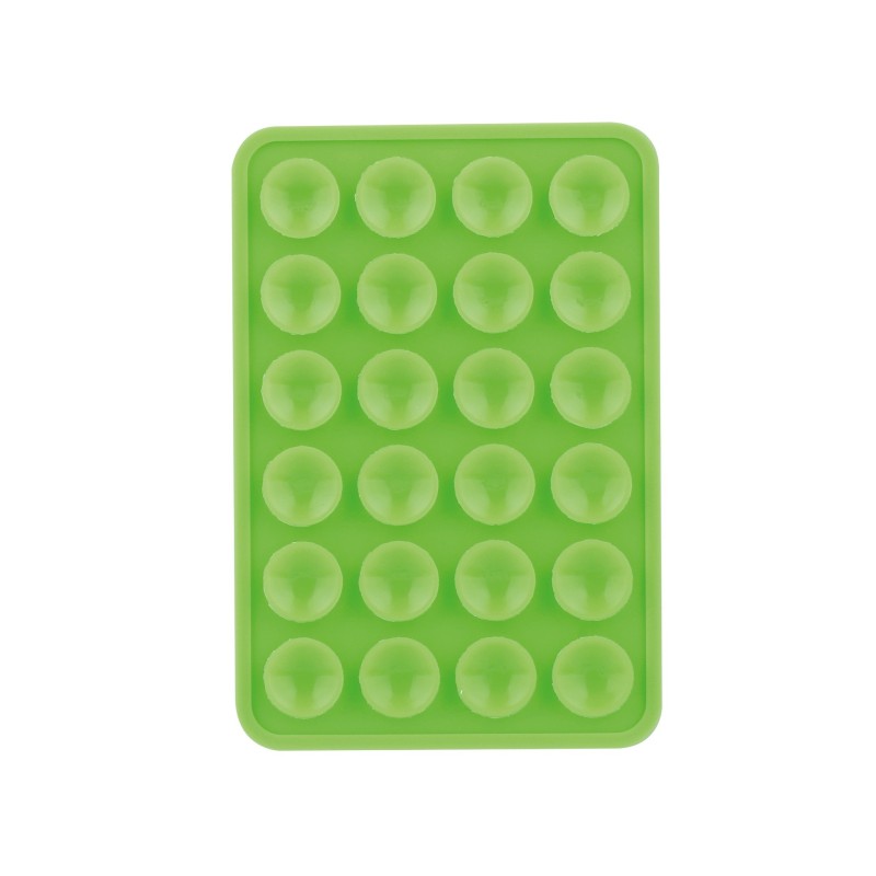 Support téléphone ventouse à coller - Vert photo 1