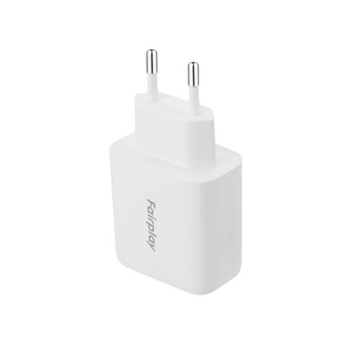 Chargeur 45 Watt USB-A et USB-C - Blanc photo 2