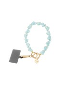 Bracelet chaîne courte 30cm Cora - Bleu Ciel photo 1