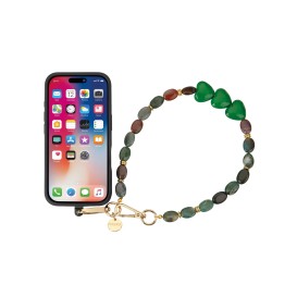 Bracelet chaîne courte 40cm Meryl - Vert photo 1