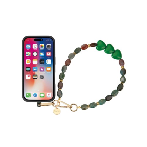 Bracelet chaîne courte 40cm Meryl - Vert photo 2