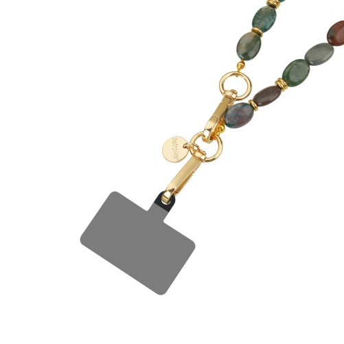 Bracelet chaîne courte 40cm Meryl - Vert photo 3