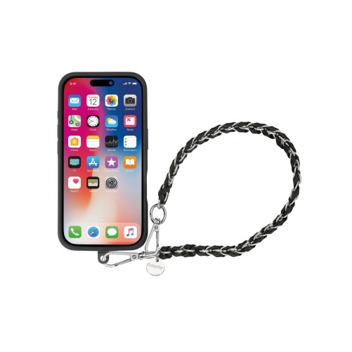 Bracelet chaîne courte 40cm Lexie - Noir photo 2