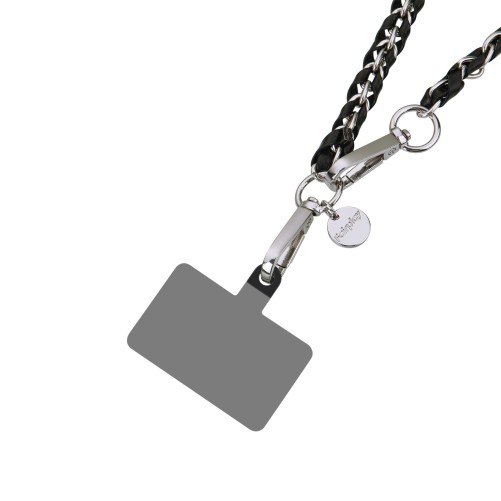 Bracelet chaîne courte 40cm Lexie - Noir photo 3
