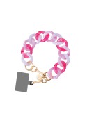 Bracelet chaîne Courte 30cm Kera - Rose photo 1