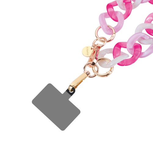 Bracelet chaîne Courte 30cm Kera - Rose photo 4