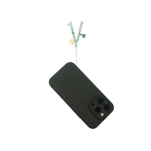 Bracelet chaîne courte 40cm Abby - Vert photo 2