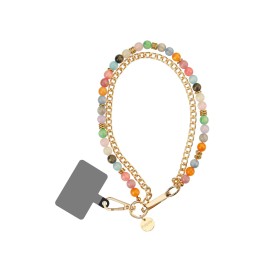 Bracelet chaîne courte 40cm Maddie - Multicolor photo 1