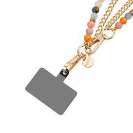 Bracelet chaîne courte 40cm Maddie - Multicolor photo 4