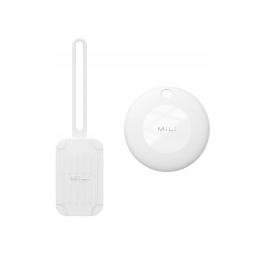 Tracker connecté MiLi MiTag pour bagages - Blanc photo 1