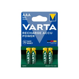 Pack 4 piles rechargeables Varta AAA 800 mAh photo 1