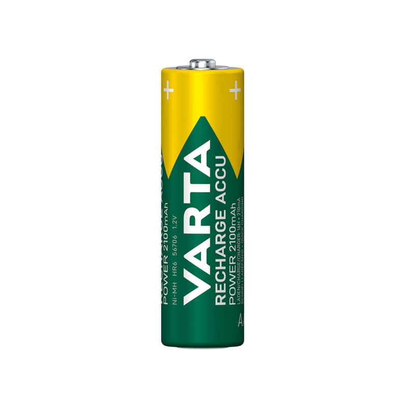 Pack 4 piles rechargeables AA Varta 2100 mAh photo 1