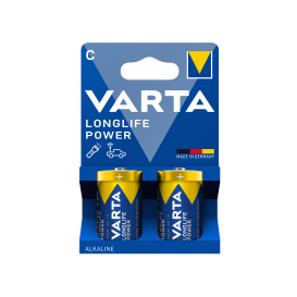 Pack 2 piles alcalines VARTA Longlife Power (C) photo 1
