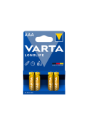 Pack 4 piles alcalines VARTA AAA Longlife photo 2