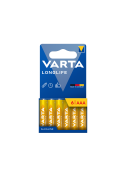 Pack 6 piles alcalines VARTA AAA Longlife photo 2