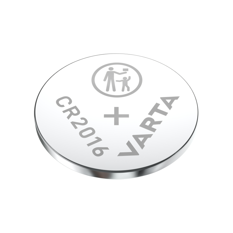 Pack 2 piles bouton lithium VARTA CR2016 photo 1