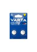 Pack 2 piles bouton lithium VARTA CR2016 photo 2