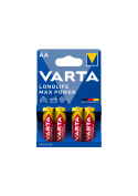 Pack 4 piles alcalines VARTA AA Longlife Max Power photo 2