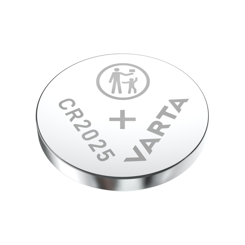Pack 2 piles bouton lithium VARTA CR2025 photo 1