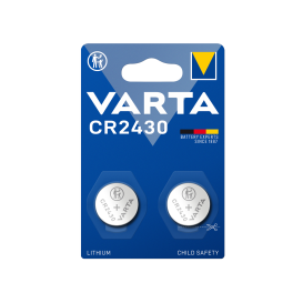 Pack 2 Piles Bouton Lithium VARTA -CR2430- photo 1