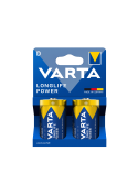Pack 2 piles alcalines VARTA Longlife Power (D) photo 2