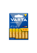 Pack 6 Piles VARTA Alcalines AA Longlife photo 2