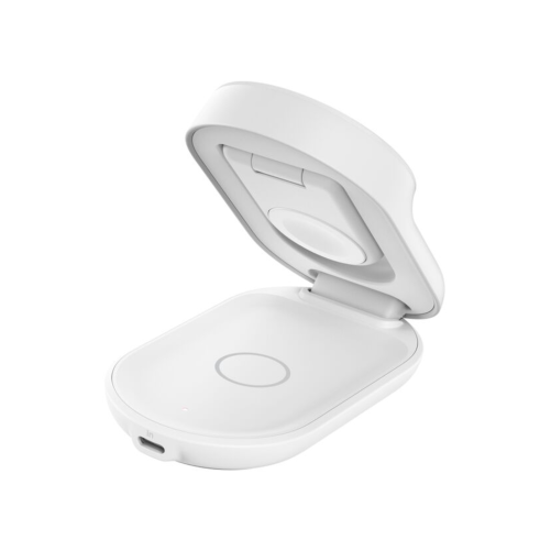 Station de recharge magnétique pliable UltraCharge 3-en-1 Belkin iPhone, Apple Watch et AirPods - Blanc photo 4