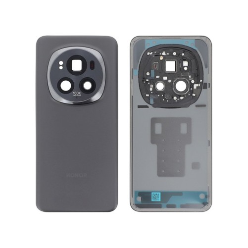 Vitre arrière Honor Magic6 Pro - Officielle - Noire photo 1