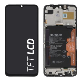 Ecran avec châssis avec batterie Honor X6b - Officiel - Noir photo 1