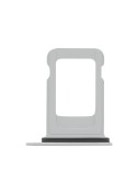 Tiroir SIM iPhone 16e officiel reconditionné - Blanc photo 1