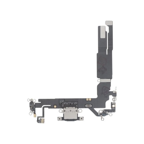Connecteur de charge iPhone 16 officiel reconditionné - Noir photo 1