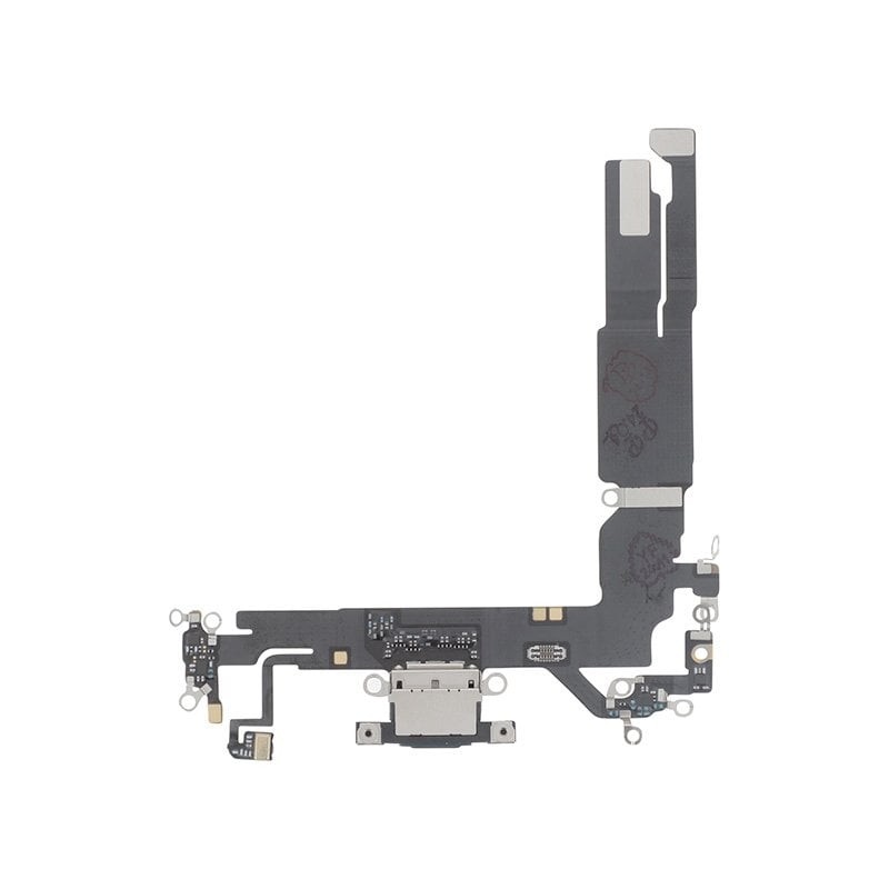 Connecteur de charge iPhone 16 officiel reconditionné - Noir photo 1