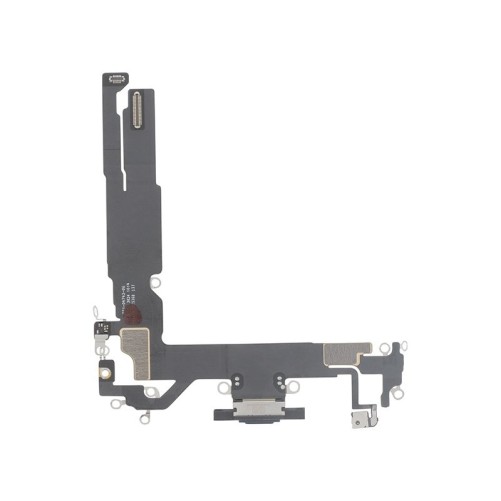 Connecteur de charge iPhone 16 officiel reconditionné - Noir photo 2