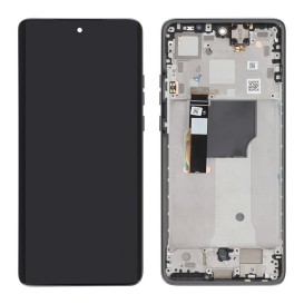 Bloc écran avec châssis Motorola Edge 40 Neo officiel - Noir photo 1