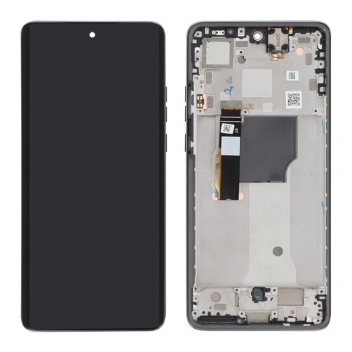 Bloc écran avec châssis Motorola Edge 40 Neo officiel - Noir photo 2