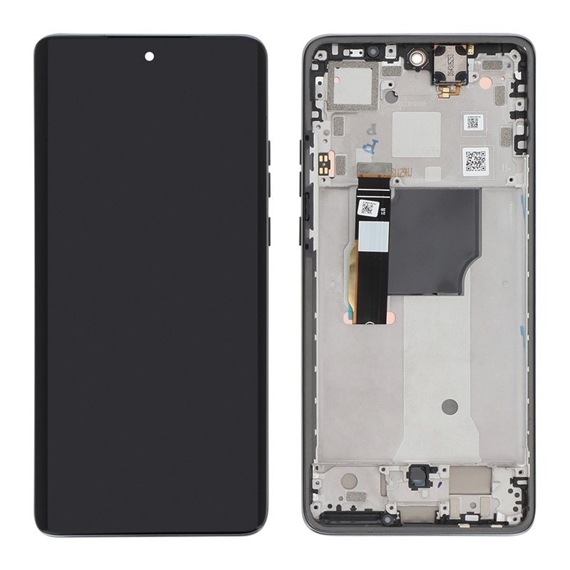 Bloc écran avec châssis Motorola Edge 40 Neo officiel - Noir photo 2