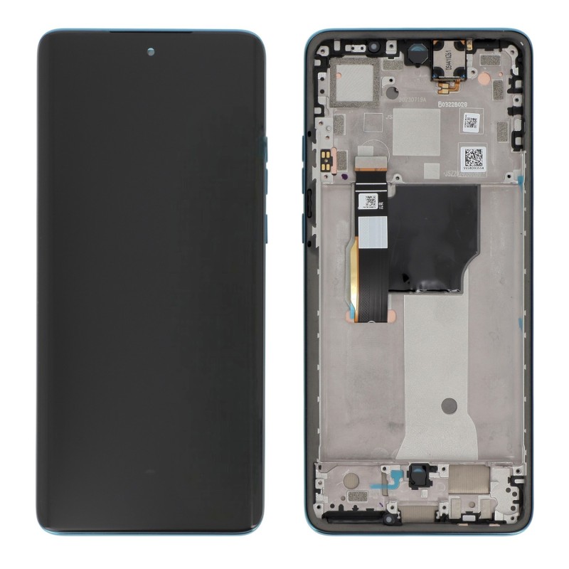 Ecran avec châssis officiel Motorola Edge 40 Neo - Canelle photo 1