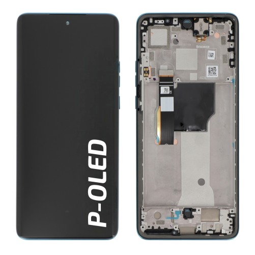 Ecran avec châssis officiel Motorola Edge 40 Neo - Canelle photo 2